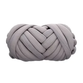 Poppy Crafts Super Chunky Hand Knitting Yarn 500g - Soft Grey