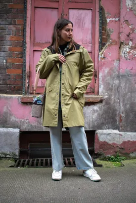 Rains Long Khaki Jacket