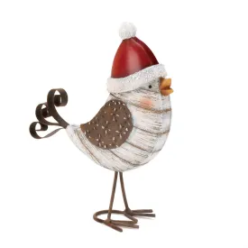 Santa Hat Bird Decor