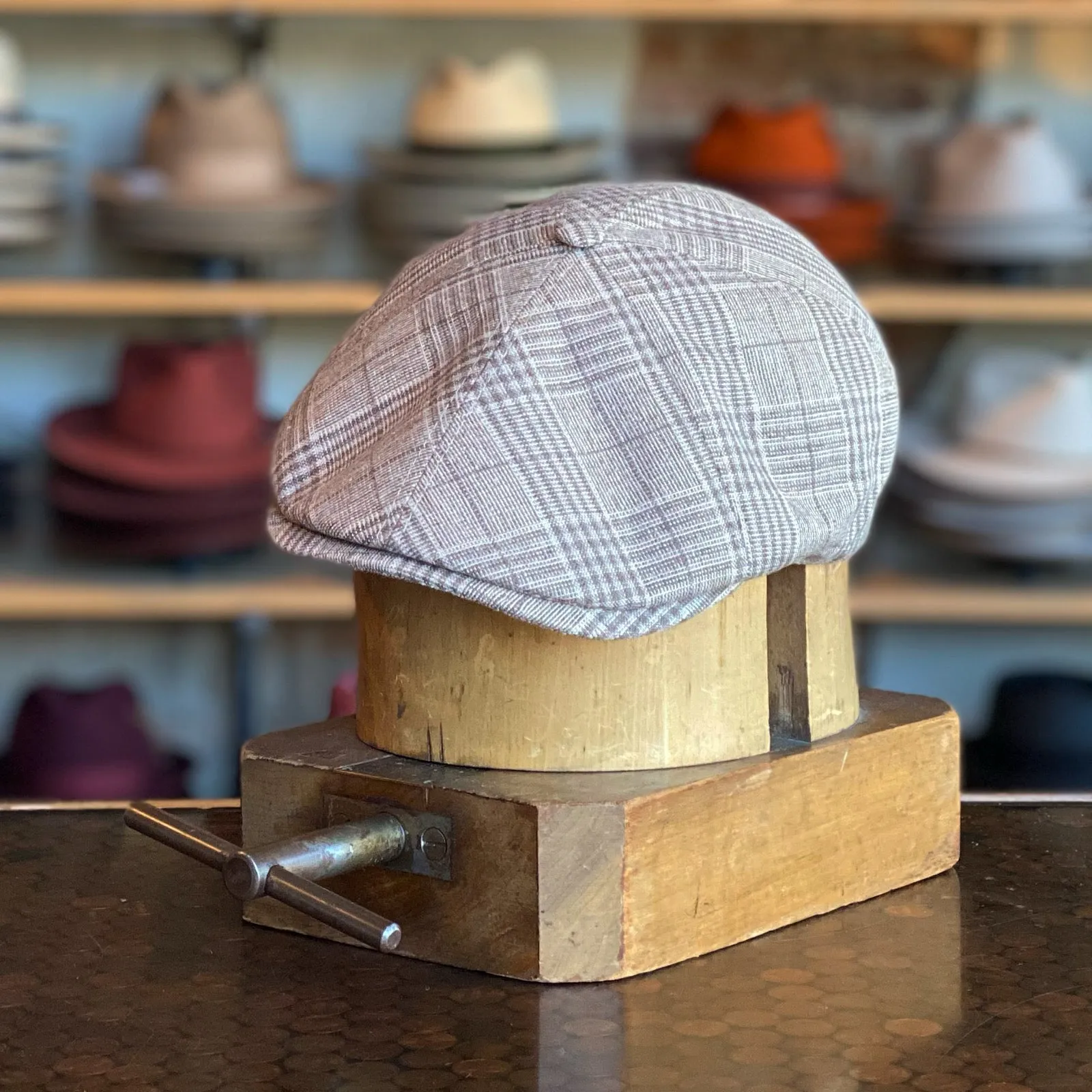 Taormina 6-Panel Slim Fit Newsboy