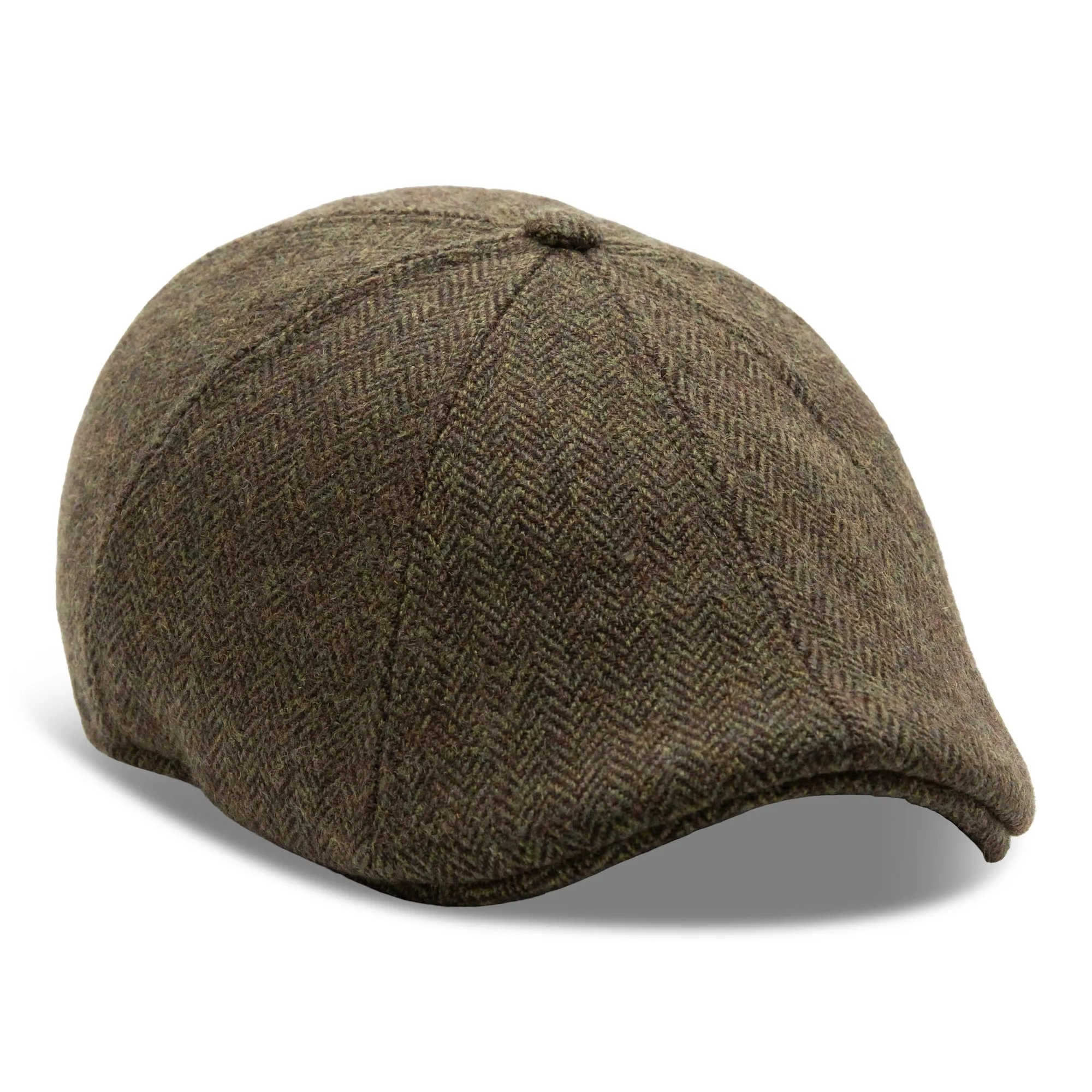 The Insulated Peaky Boston Scally Cap - Cedar Moss