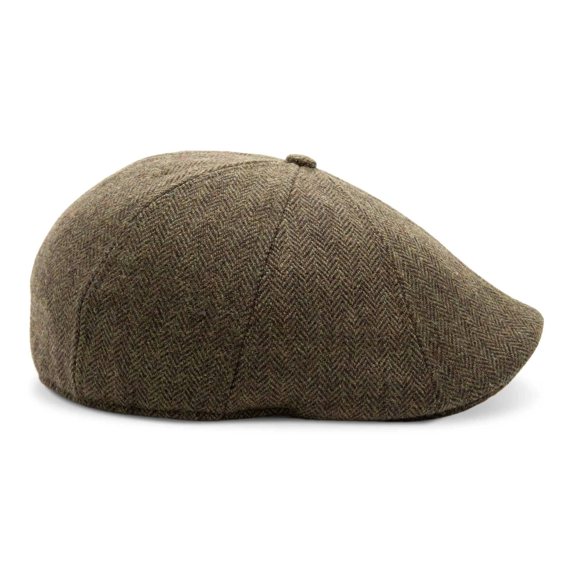 The Insulated Peaky Boston Scally Cap - Cedar Moss