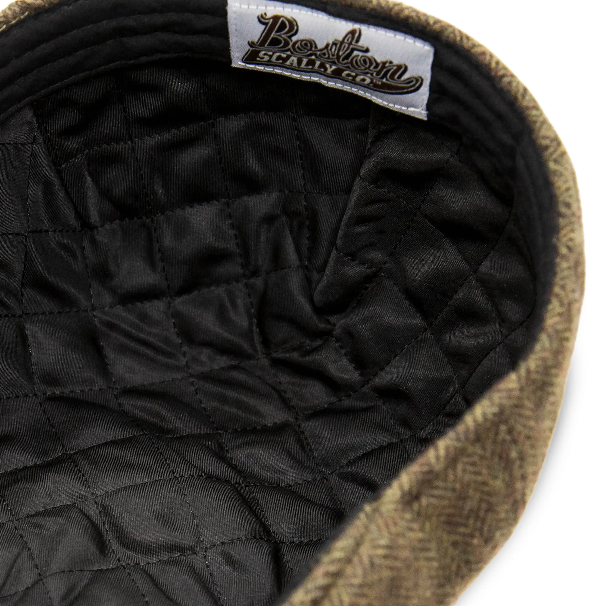 The Insulated Peaky Boston Scally Cap - Cedar Moss