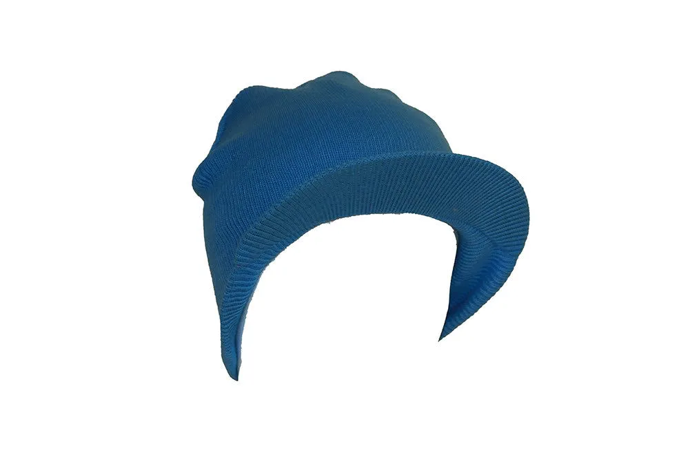 TopHeadwear's Cuffless Winter Beanie w/ Visor Brim