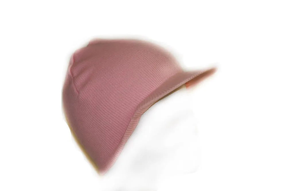 TopHeadwear's Cuffless Winter Beanie w/ Visor Brim