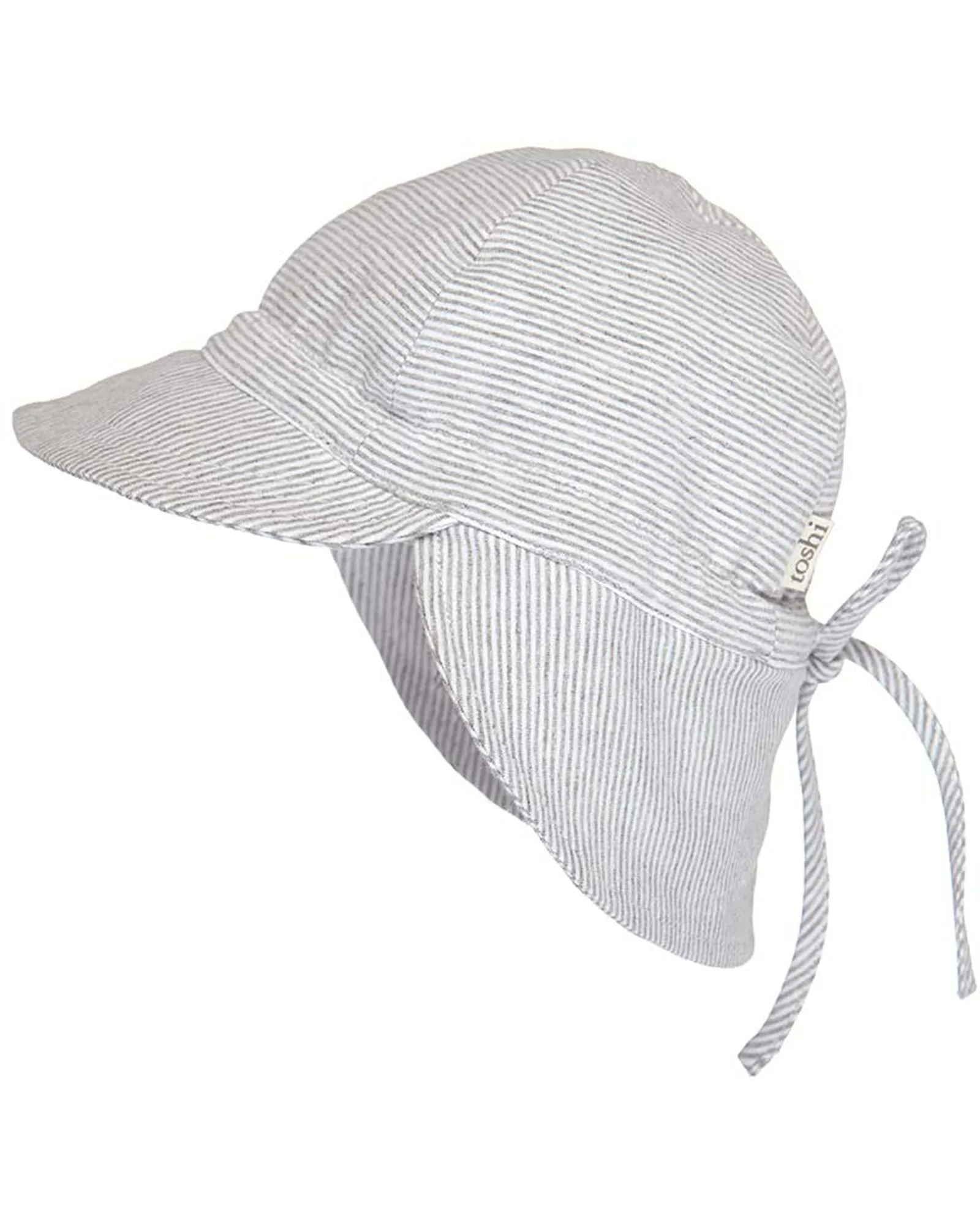 Toshi Flap Cap Baby Dove