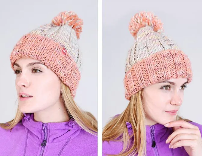 Warm Winter Knit Beanie Cap SA1N For Women