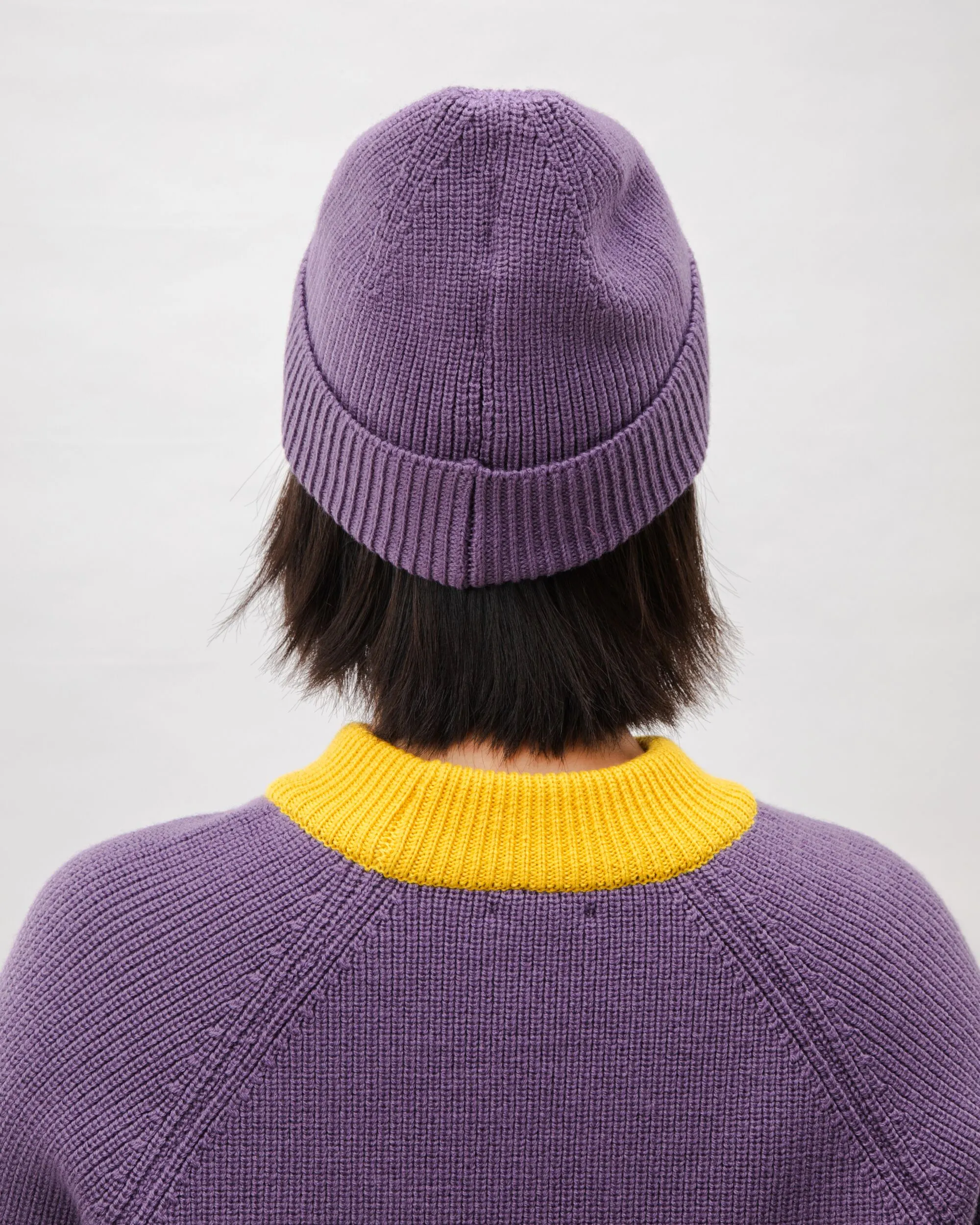 Waterfront Wool Beanie Orchid