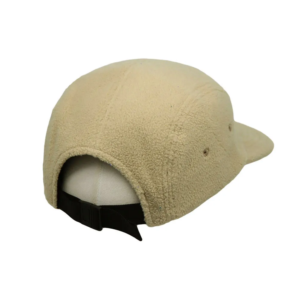 Winter Jockey Camp Cap Sherpa Fleece 5 Panel Flat Bill Trail Hat Outdoor Fishing Hat MU21555