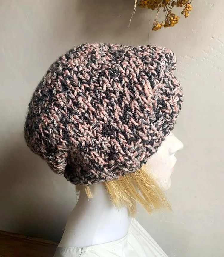 Women  Knitted Unisex Beanie Men Hat Chunky Melange Beanie Hat  beanie  or whichever you choose