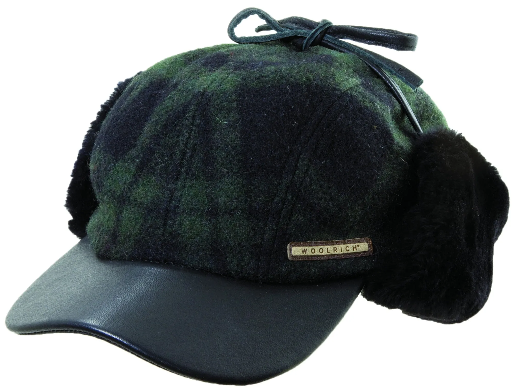 Woolrich Wool Winter Cap with Earflaps